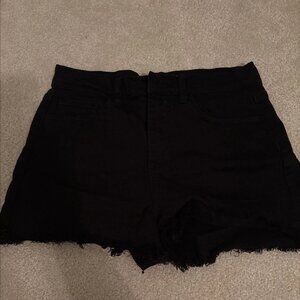 Black Jean Shorts Size Small